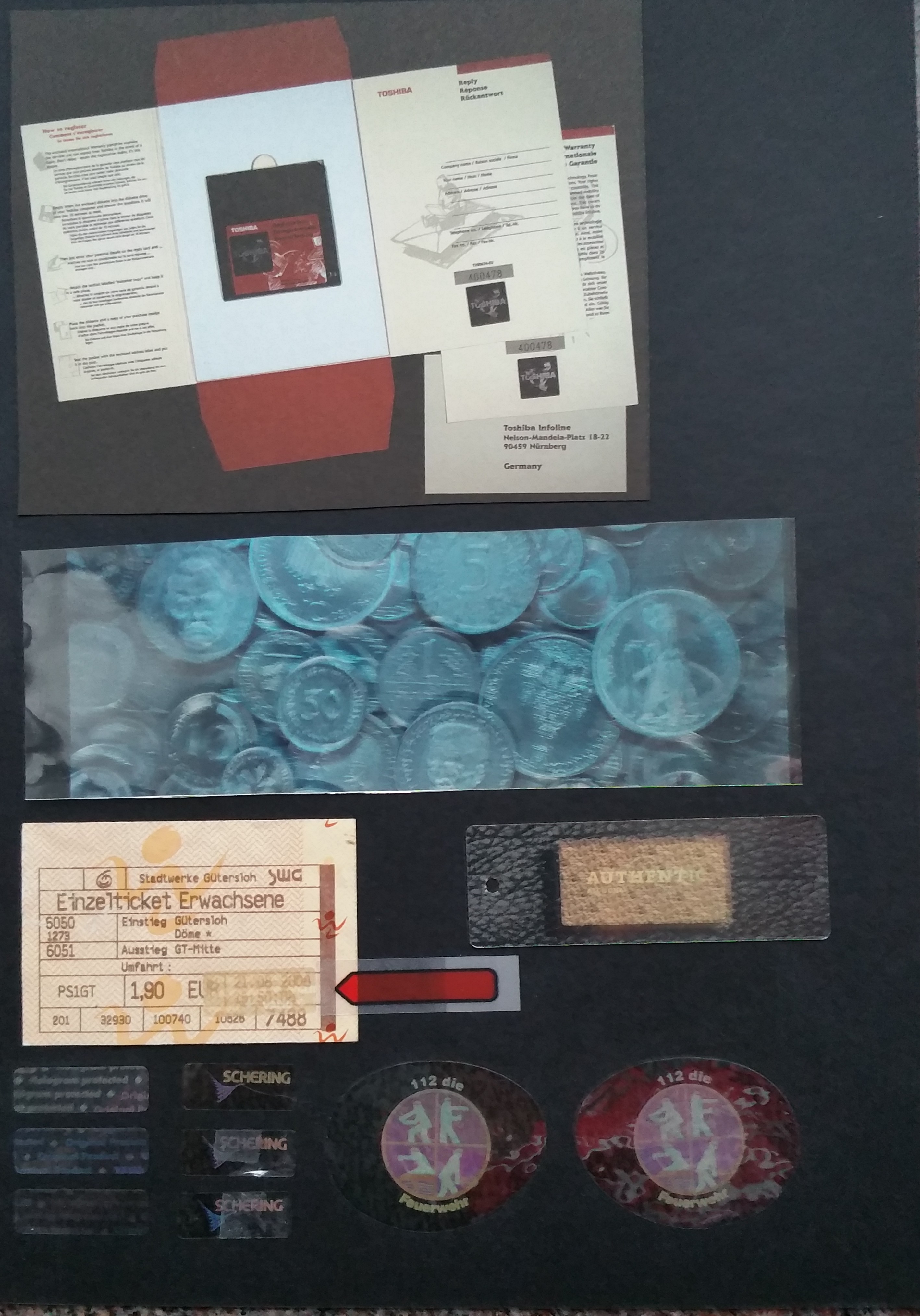 Hologramy transparentne/ Przezroczyste